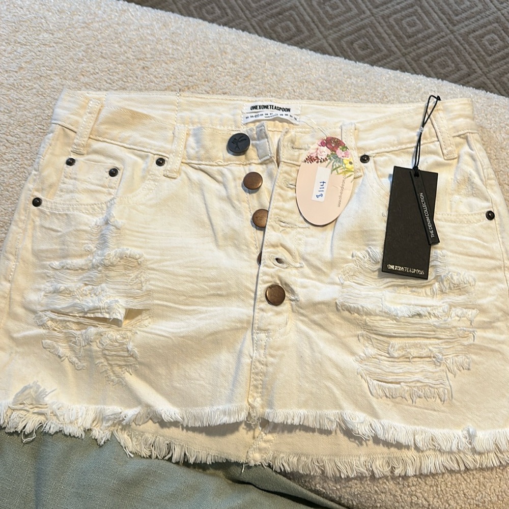 One teaspoon junkyard skirt sz 24